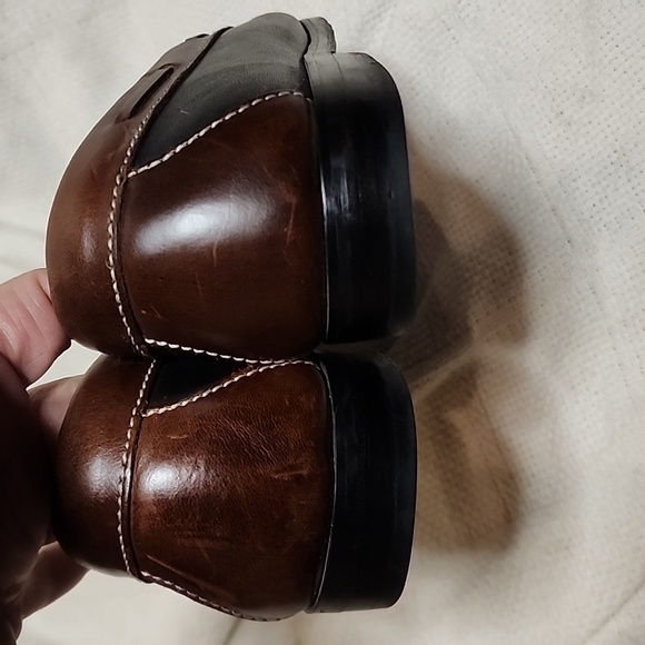 Cole‎ Haan black/brown tasseled moc loafers 9D - Picture 9 of 11